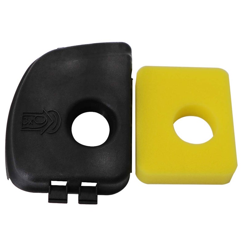 kipa غطاء منظف الهواء KIPA 595660 مجموعة فلتر الهواء 799579 استبدال لمحركات Briggs 590581 08P502 08P602 09P602 09P702 من سلسلة MTD troy Bilt متين مستقر قابل للغسل - Image 1